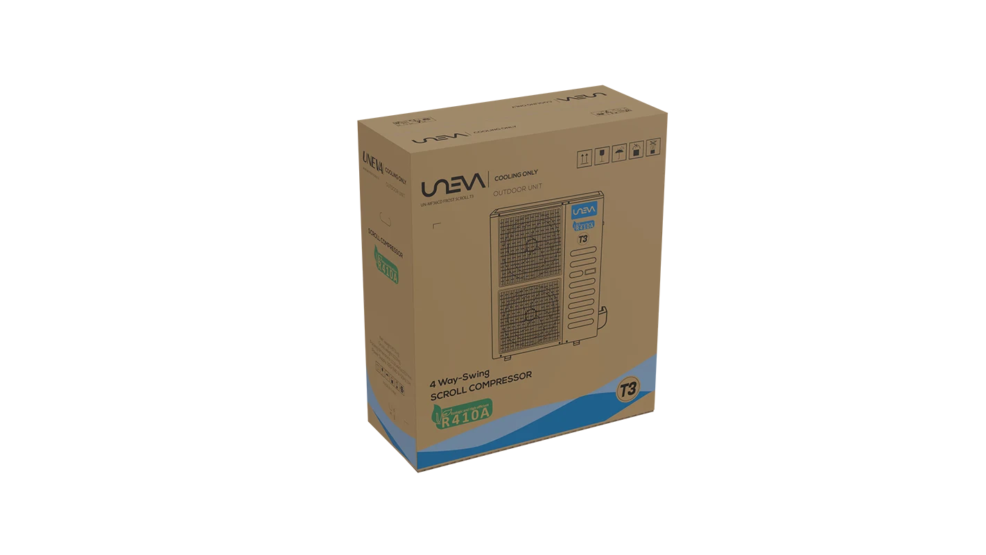 کولر گازی یونیوا سری FROST FLOOR — جعبه یونیت خارجی