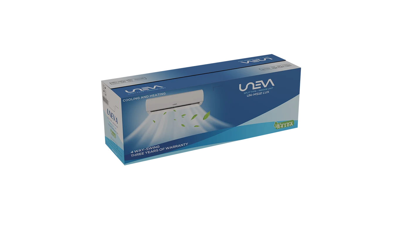 کولر گازی یونیوا سری LUX — جعبه یونیت داخلی