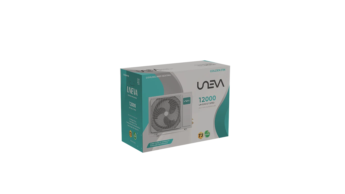 کولر گازی یونیوا سری PRO T3 — جعبه یونیت خارجی