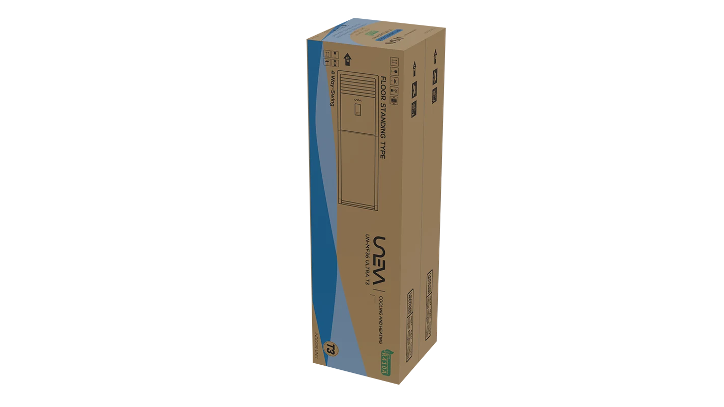 کولر گازی یونیوا سری ULTRA FLOOR — جعبه یونیت داخلی