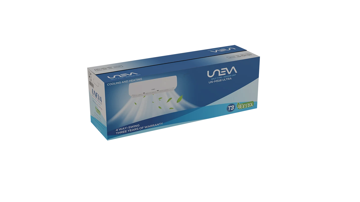 کولر گازی یونیوا سری ULTRA — جعبه یونیت داخلی