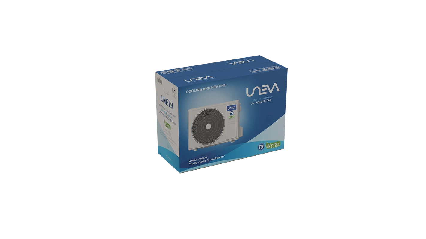 کولر گازی یونیوا سری ULTRA — جعبه یونیت خارجی